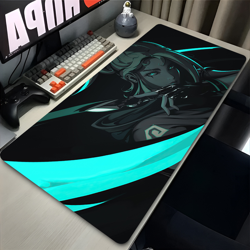 Gaming Keyboard Esports - Mouse Pad Hot Game Valorant Jett