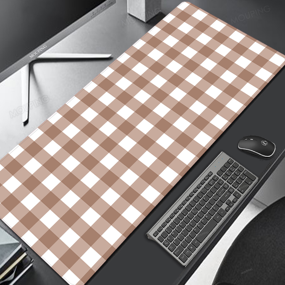 Pink Lattice Mouse Pad Kawaii  - Gaming Keyboard Mouse Combo review and price