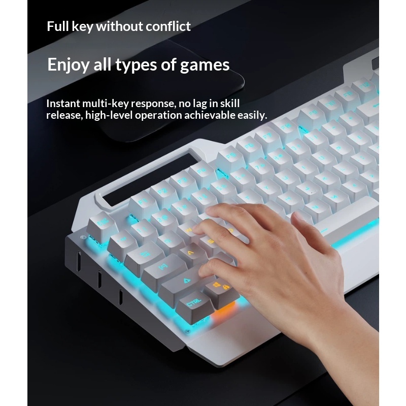 Eweadn Tk900 Wireless Gaming M - Gaming Keyboard Mouse Combo review and price