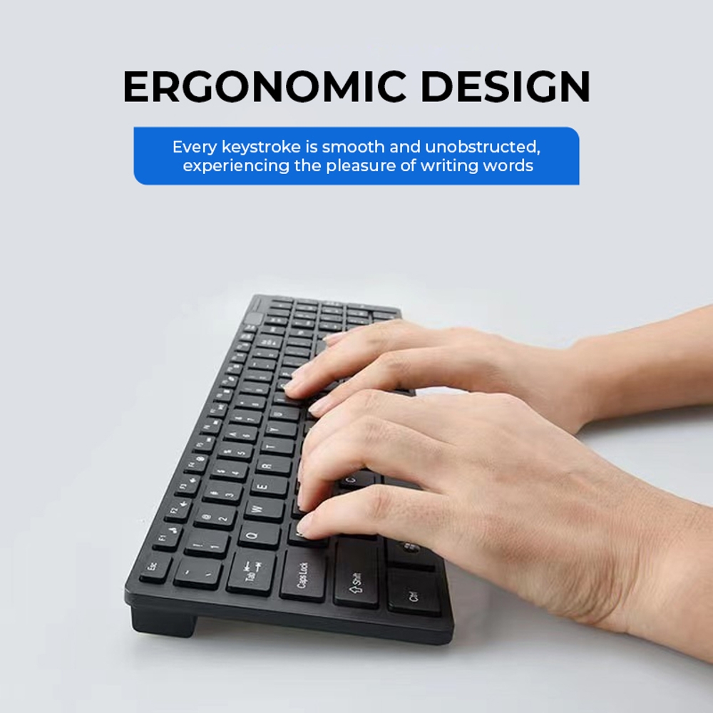 Ultra-thin 2.4G Wireless Keybo - Gaming Keyboard Mouse And Headset Combo review and price