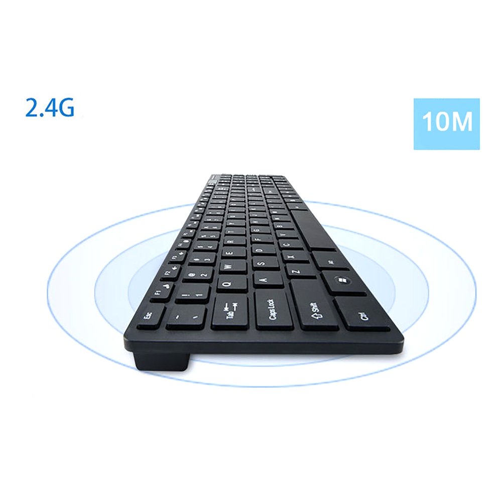 Ultra-thin 2.4G Wireless Keybo - Gaming Keyboard Mouse And Headset Combo review and price