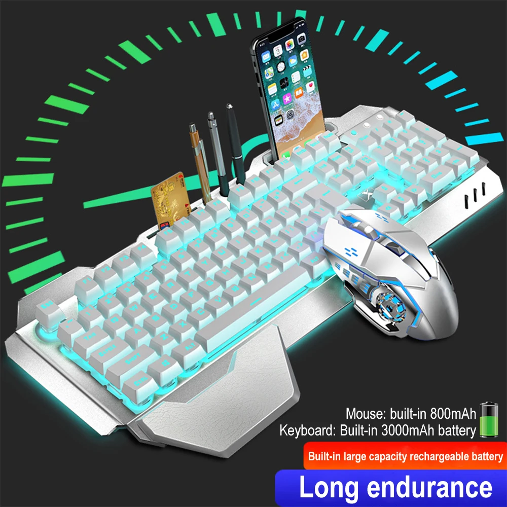 K680 Rechargeable 2.4G wireles - Gaming Keyboard Mouse And Headset Combo review and price