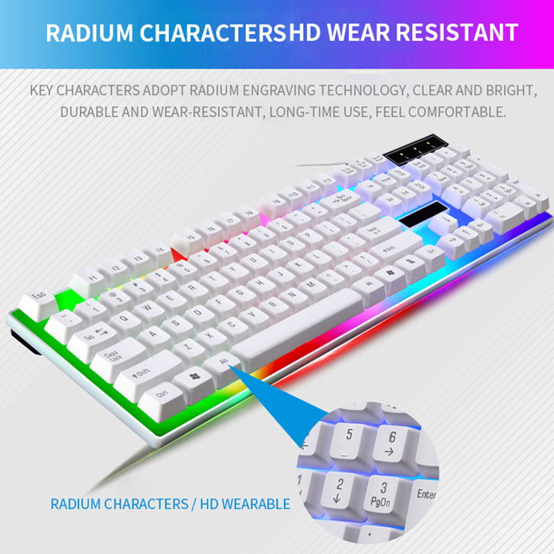 RGB Gaming Keyboard Gamer Keyb - Gaming Keyboard Mouse Combo review and price