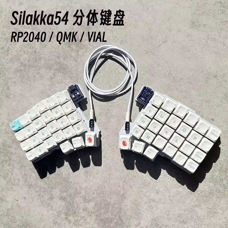 Silakka54 Ergonomic Split Mech - Gaming Keyboard Half review and price