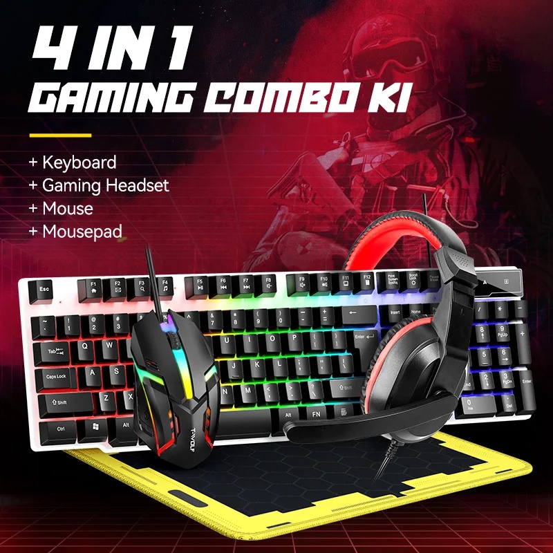 NEW USB Keyboard And Mouse Gam - Gaming Keyboard Mouse Combo review and price