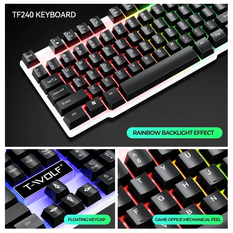 NEW USB Keyboard And Mouse Gam - Gaming Keyboard Mouse Combo review and price