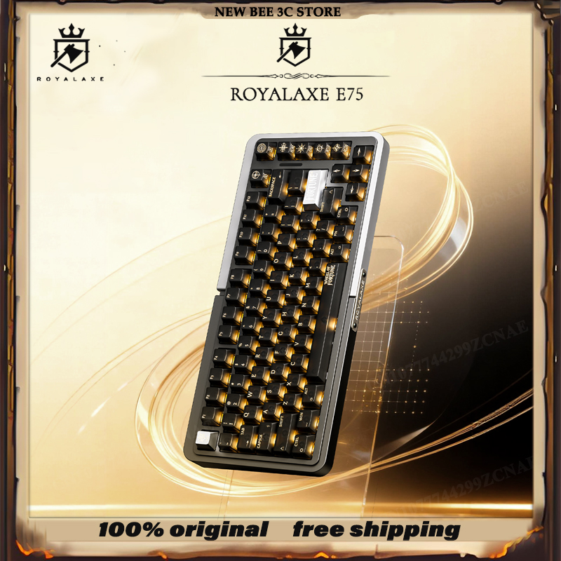 Royalaxe E75 HE Aluminum Shell - Gaming Keyboard Hall Effect Switches review and price
