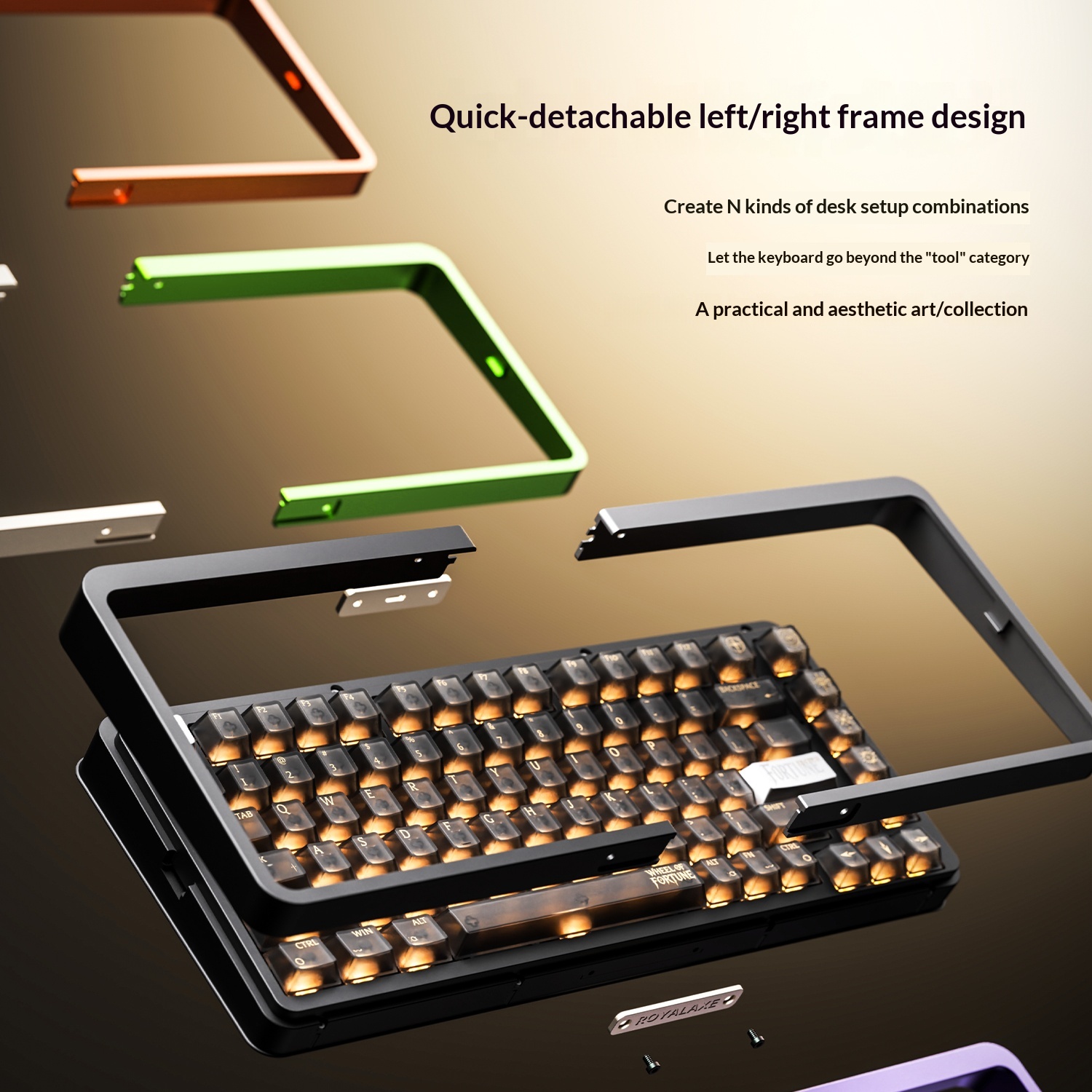Royalaxe E75 HE Aluminum Shell - Gaming Keyboard Hall Effect Switches review and price