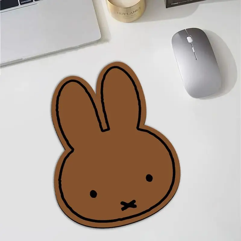 Kawaii Miffy Rabbit Shaped Mou - Gaming Keyboard And Mouse Pad review and price