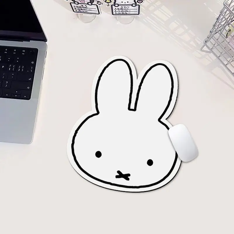 Kawaii Miffy Rabbit Shaped Mou - Gaming Keyboard And Mouse Pad review and price